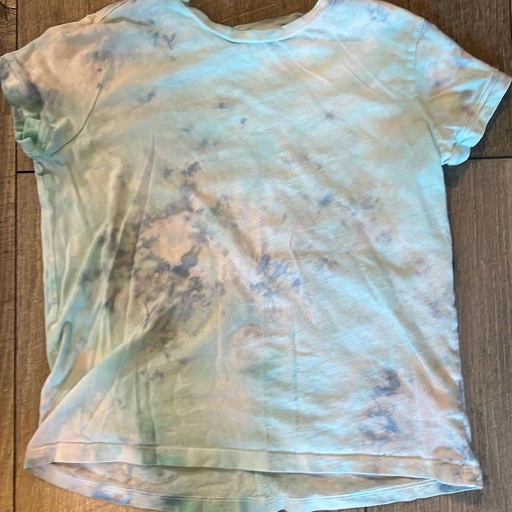 Athleta Girl tye dye daily tee